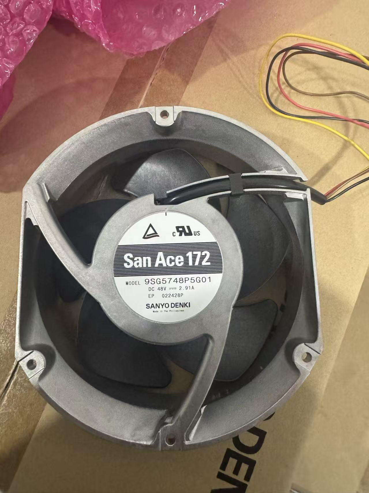 全新三洋 9SG5748P5G01 17CM 48V 2.91A 17251工控变频器散热风扇