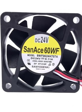 三洋 A90L-0001-0567#B 9WF0624H707A发那科数控机床24V散热风扇