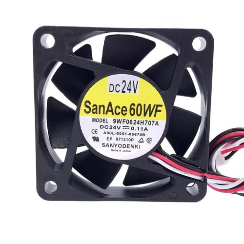 三洋 A90L-0001-0567#B 9WF0624H707A发那科数控机床24V散热风扇