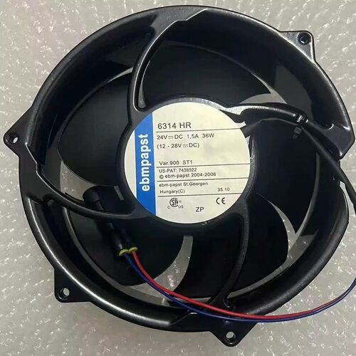6314HR 6314HU德国进口24V 17CM ACS510变频器ABB散热防水风扇36W