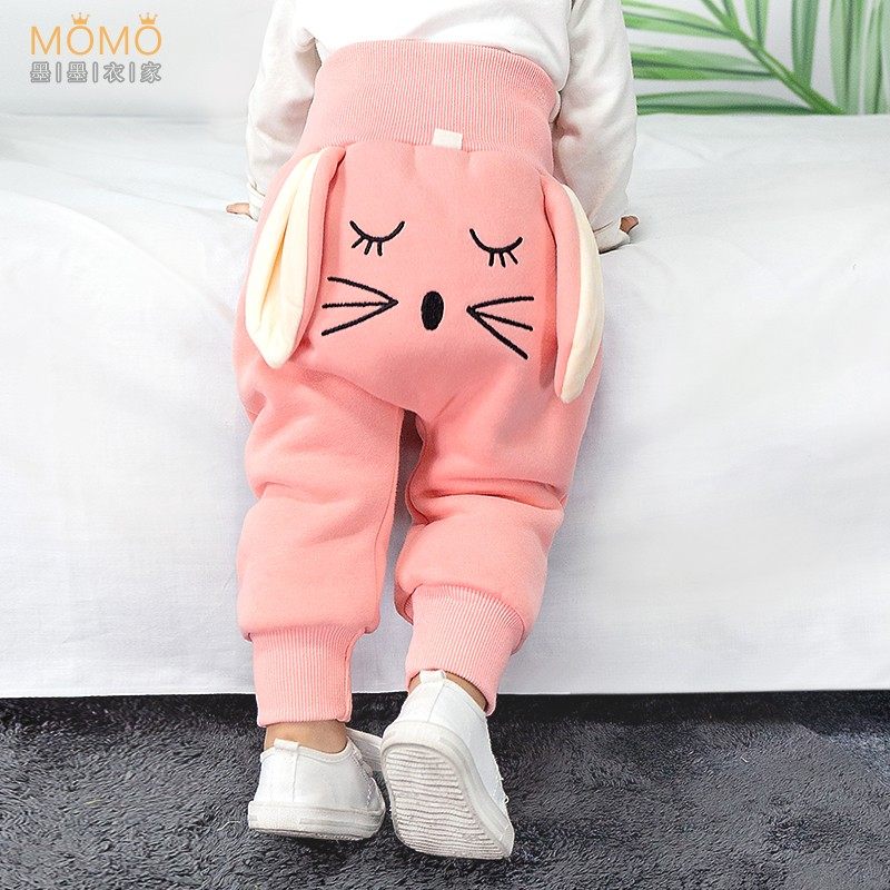 春秋童装婴儿加绒裤子宝宝大屁屁裤女童加棉pp裤秋冬女宝秋装男童,童装/婴儿装/亲子装,裤子,淘宝优惠券,粉丝福利购,淘宝优惠卷