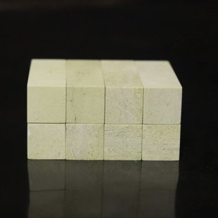 青田石新矿石2x2x5无沙无钉学生篆刻练习章