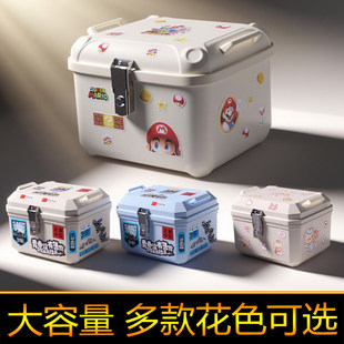 适用本田HRD125后备箱HooRide工具箱储物箱尾箱方箱圆角大号