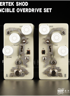 Sinvertek SHOD KLON+BOOSTER 过载套装 复古原件手焊 单块效果器