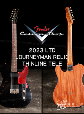 Fender Customshop LTD Dual P90 Thinline Tele 做旧款 电吉他