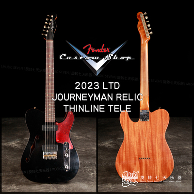 Fender Customshop LTD Dual P90 Thinline Tele 做旧款 电吉他