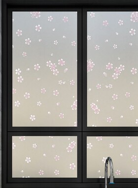 卫生间厨房防窥遮光磨砂玻璃贴纸