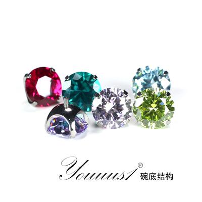 超闪钻耳骨钉碗底系列上新啦