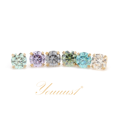 超迷你莫桑小闪钻耳钉推荐热销