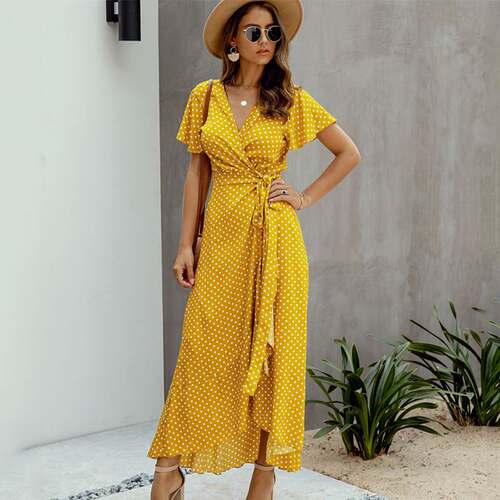 Beach Vacation Dress Lace Wrap Party Dress礼服蕾丝派对礼服女