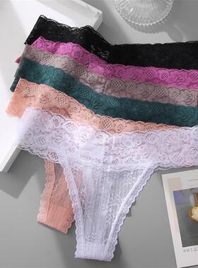 Sexy underwear non-trace lace g-string性感无痕内裤超薄丁字裤