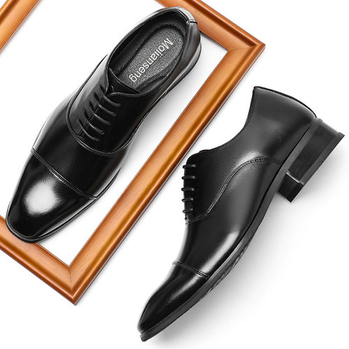Men Leather Business Dress Shoes Casual Shoes Big Plus Size