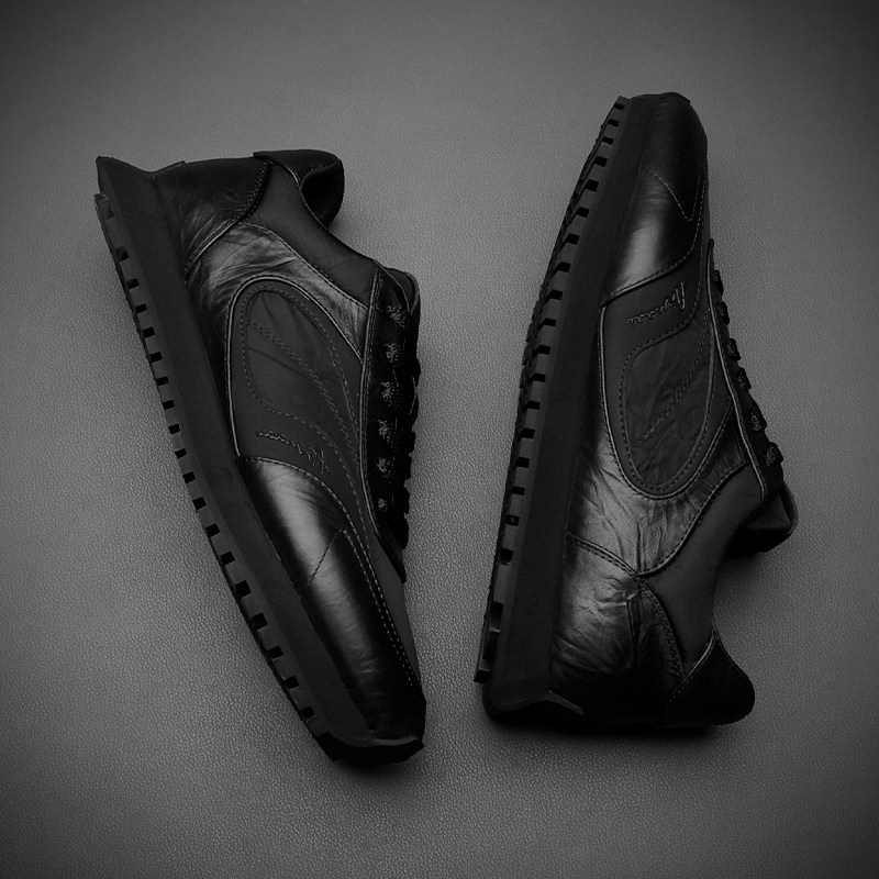 欧洲站男鞋时尚休闲鞋男士百搭透气皮鞋轻奢潮鞋厚底增高真皮板鞋,流行男鞋,时尚休闲鞋,淘宝优惠券,粉丝福利购,淘宝优惠卷