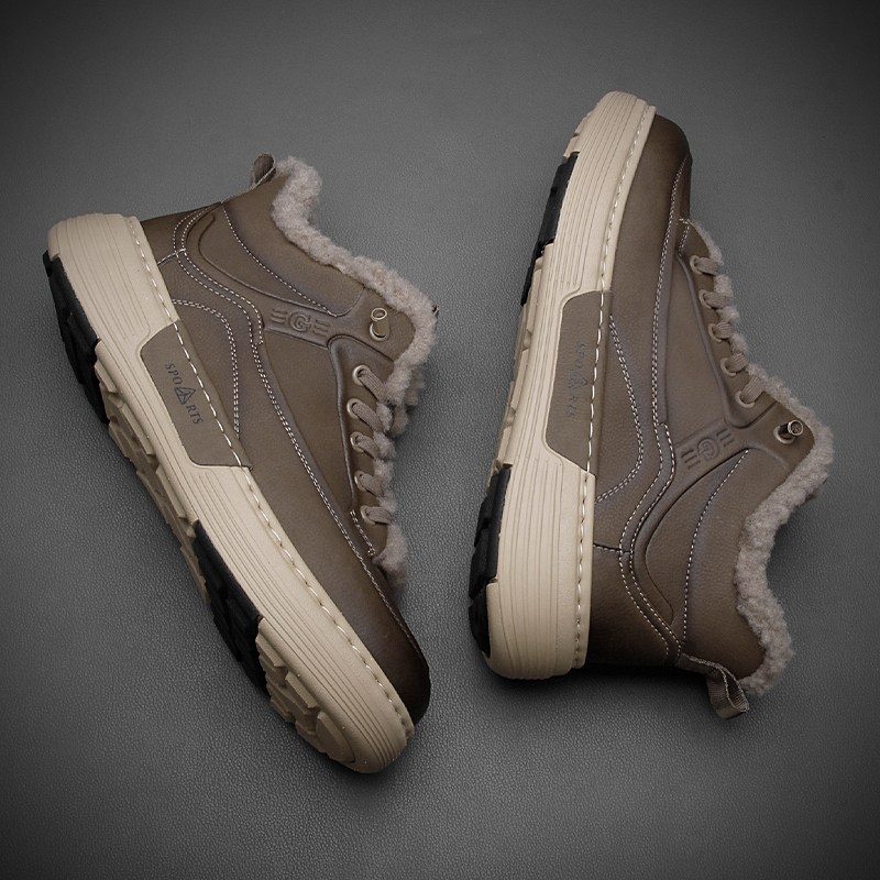 冬季加厚羊毛雪地靴保暖加绒