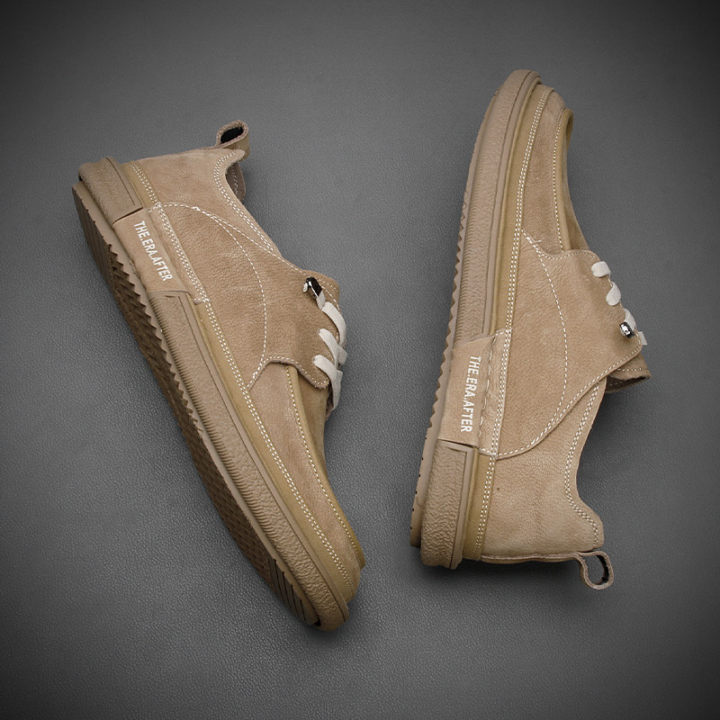 欧洲站男鞋真皮复古休闲皮鞋男士百搭一脚蹬乐福鞋韩版百搭板鞋潮,流行男鞋,休闲皮鞋,淘宝优惠券,粉丝福利购,淘宝优惠卷