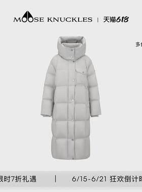 [折扣倒计时]MOOSE KNUCKLES PUFFER 反转LOGO鹅绒小剪刀羽绒服