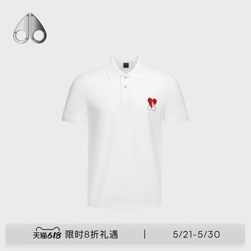 [明星同款]MOOSE KNUCKLES CVD 限定系列男士POLO衫