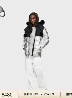 [限时6折]MOOSE KNUCKLES PUFFER 女士小剪刀羽绒服外套