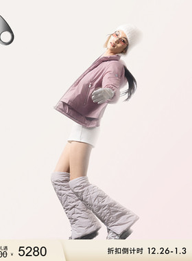 [限时礼遇][秋冬新品]MOOSE KNUCKLES女士假两片式轻羽绒外套