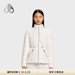 MOOSE KNUCKLES女士鹅绒收腰羽绒服外套