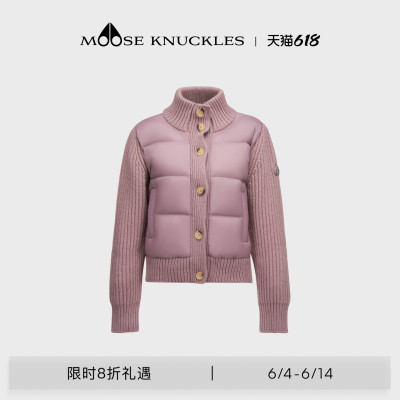 MOOSE KNUCKLES 女士羽绒拼接夹克外套