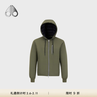[限时9折]MOOSE KNUCKLES 男士小剪刀轻羽绒连帽外套