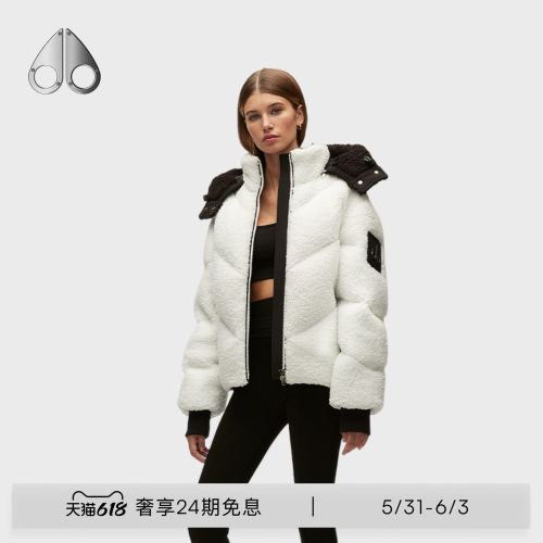 MOOSE KNUCKLES ELMONT 短款保暖抓绒外套女