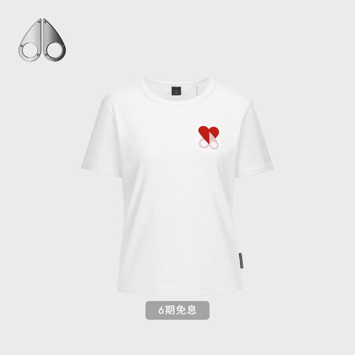 MOOSE KNUCKLES CVD 限定系列女士修身短款T恤