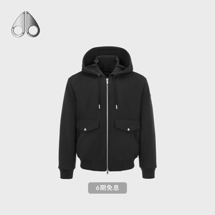 KNUCKLES 秋冬新品 MOOSE 假两件连帽休闲外套 男士