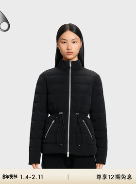 MOOSE KNUCKLES 女士鹅绒收腰羽绒服外套