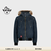 EVISU联名男女同款 刺绣小剪刀羽绒服 KNUCKLES 秋冬新品 MOOSE