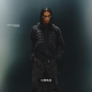 KNUCKLES MOOSE HAMCUS联名拼接鹅绒小剪刀羽绒服 秋冬新品