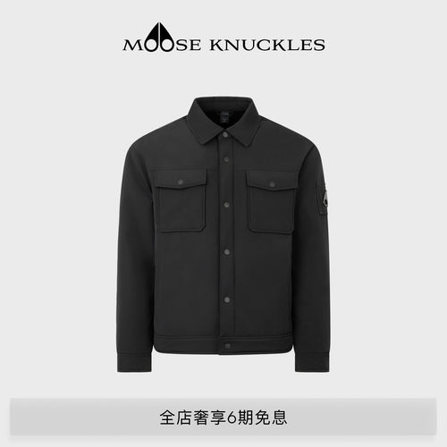 MOOSE KNUCKLES 男士衬衫式夹克外套