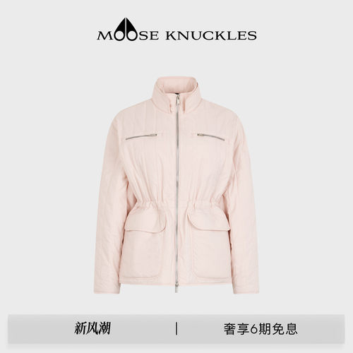 MOOSE KNUCKLES 女士经典LOGO简约可调节收腰小剪刀夹克外套