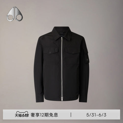 [早春新品]MOOSE KNUCKLES 男士休闲衬衫小剪刀简约外套