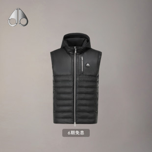 MOOSE 线上独家 早春新品 男拼接鹅绒小剪刀羽绒马甲 KNUCKLES