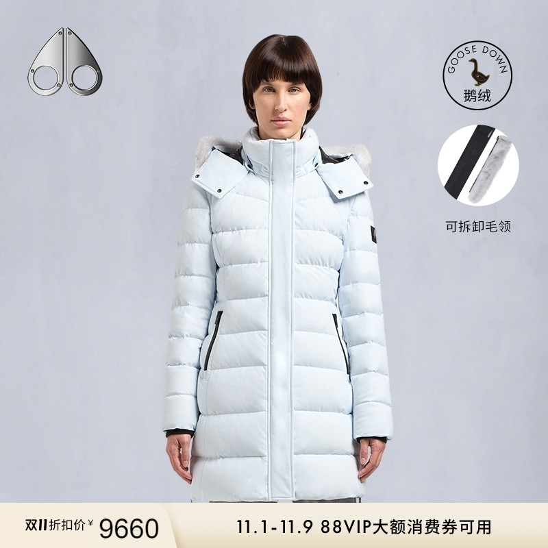 [折扣]MOOSE KNUCKLES WATERSHED PARKA 女鹅绒羽绒服外套