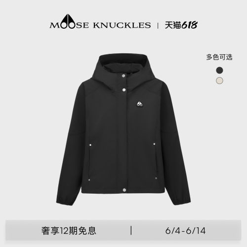 [春夏新品]MOOSE KNUCKLES 女士轻薄防晒小剪刀休闲外套