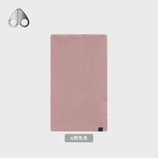 SCARF 徽标羊毛混纺围巾 NEIGE KNUCKLES 秋冬新品 MOOSE