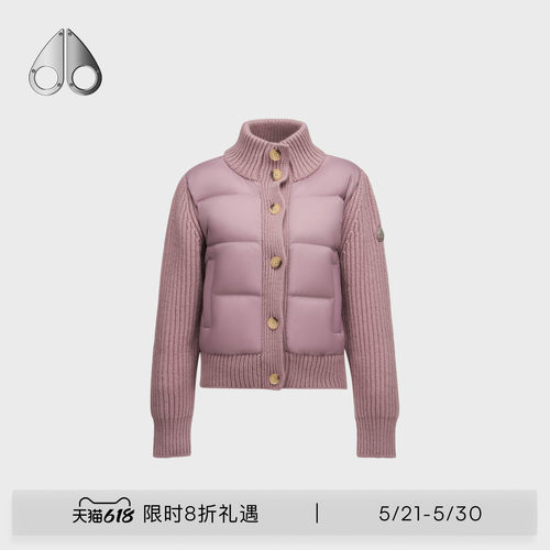 MOOSE KNUCKLES 女士羽绒拼接夹克外套