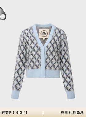 [秋冬新品]MOOSE KNUCKLES 女士针织开衫外套