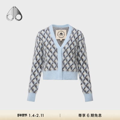 [秋冬新品]MOOSE KNUCKLES 女士针织开衫外套