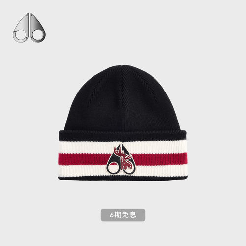 [秋冬新品]MOOSE KNUCKLES NHL联名男士针织帽