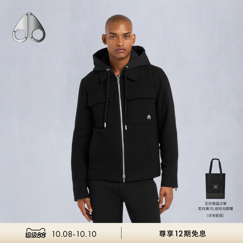 MOOSE KNUCKLES SNOWDON SHIRT 男休闲卫衣外套