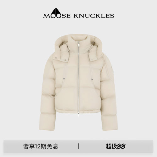 MOOSE KNUCKLES 女士鹅绒云朵泡芙小剪刀羽绒服