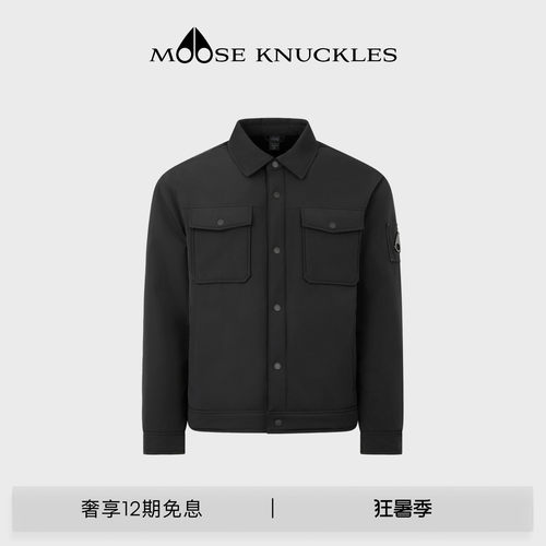 MOOSE KNUCKLES 男士衬衫式夹克外套