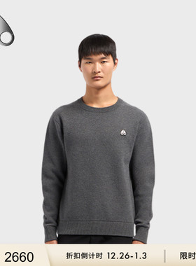 [限时7折]MOOSE KNUCKLES JOG FALLS 男士简约针织衫