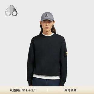[秋冬新品]MOOSE KNUCKLES SNYDER CREW金标男士圆领休闲卫衣