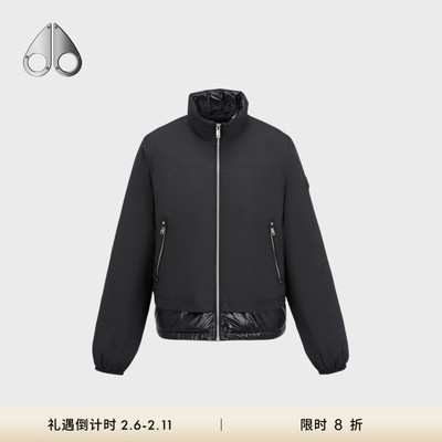 [秋冬新品][限时8折]MOOSE KNUCKLES 女士假两片式轻羽绒外套