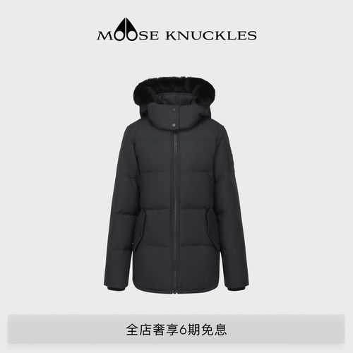 MOOSE KNUCKLES 3Q女士连帽小剪刀羽绒服